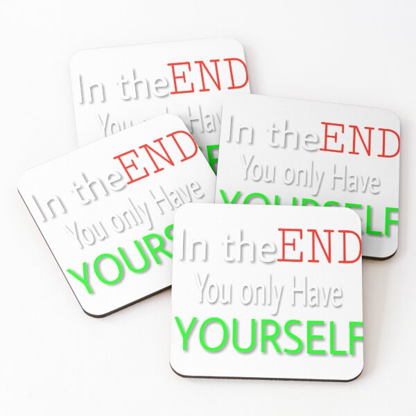 Item preview, In the end you only have yourself  designed and sold by 59SHOP24.