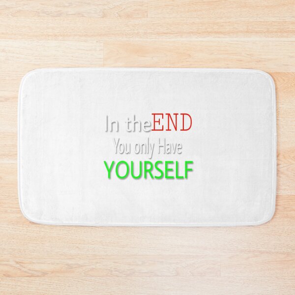 Item preview, In the end you only have yourself  designed and sold by 59SHOP24.