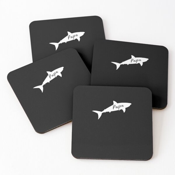 Item preview, Dad Papa Father Shark - Cool And Funny Illustration For Shark Lovers designed and sold by anassrida.