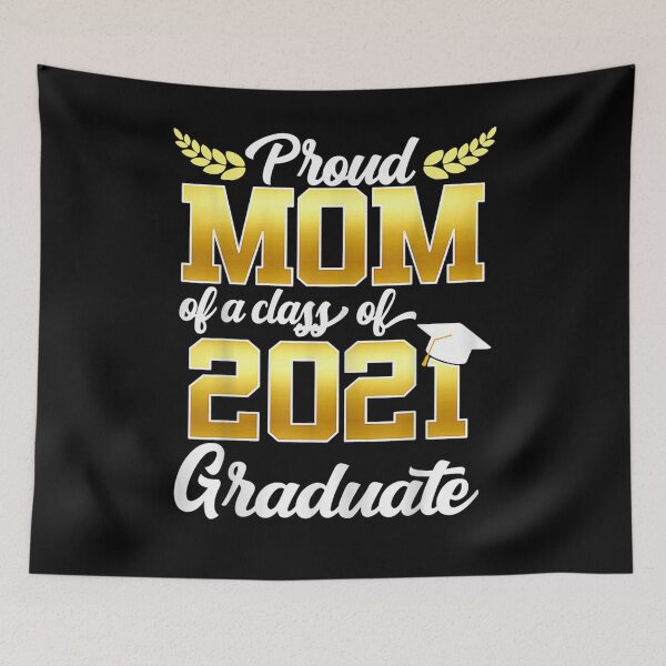 Item preview, Proud Mom Of A Class Of 2021 Graduate Senior 21  designed and sold by fishingcat19.