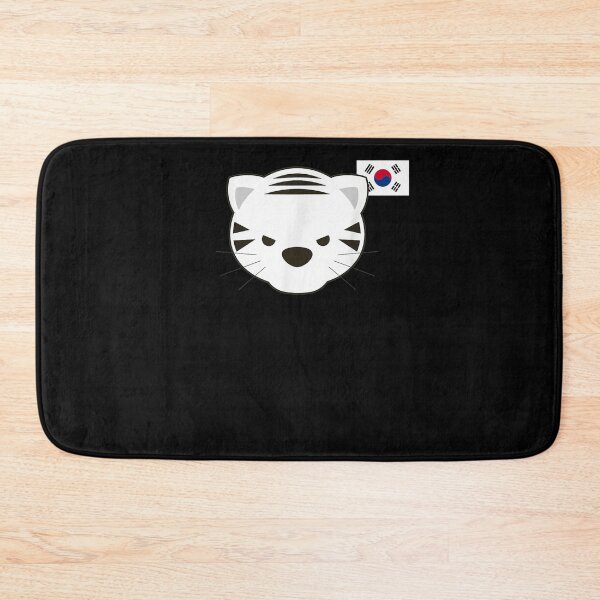 Item preview, White Siberian Tiger South Korean Flag  designed and sold by servantdep.