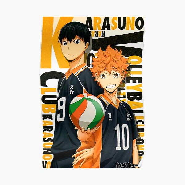 Haikyuu Anime Poster Character Volleyball Boy Canvas Painting