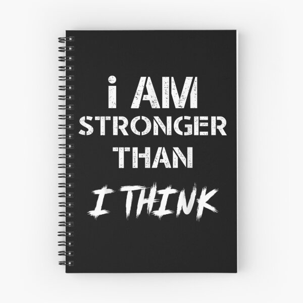 Item preview, I Am Stronger Than I Think  designed and sold by fishingcat19.