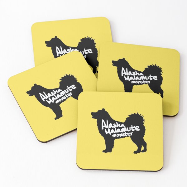 Item preview, Alaskan Malamute monster doggie.  designed and sold by illlustreation.