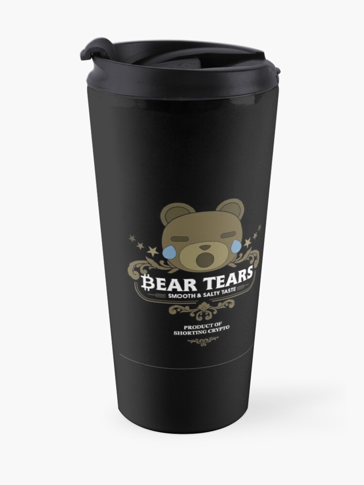 Alternate view of Bear Tears  Travel Coffee Mug