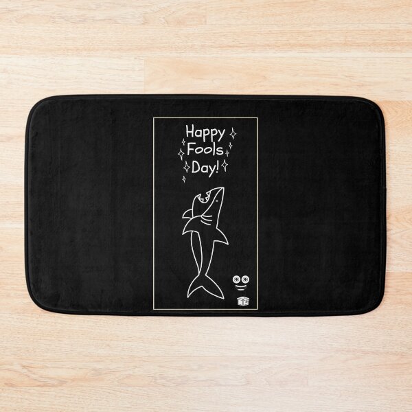 Item preview, Happy Fools Day - Cool And Funny Illustration For Shark Lovers designed and sold by anassrida.