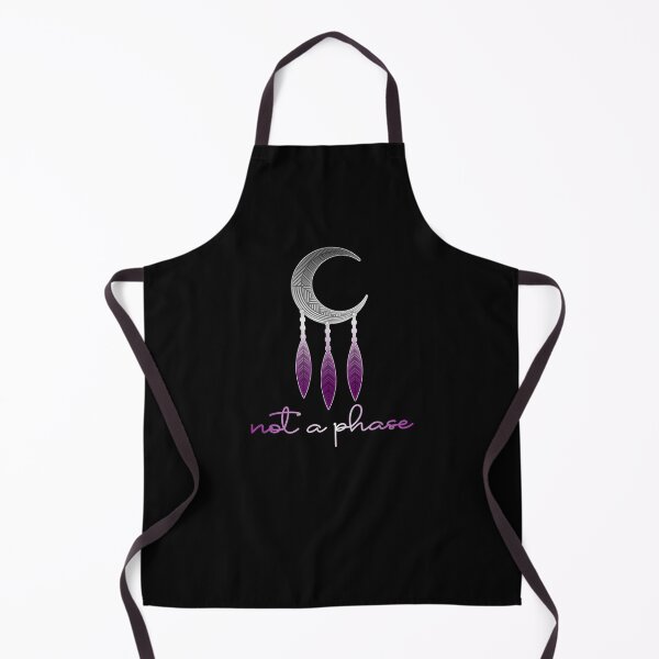 Item preview, Asexual Celestial Not A Phase Ace Pride Flag Moon Boho designed and sold by servantdep.