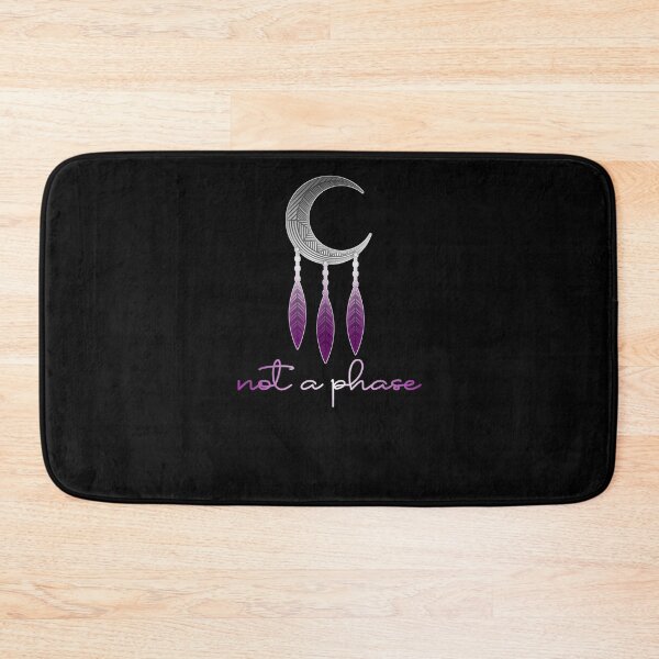Item preview, Asexual Celestial Not A Phase Ace Pride Flag Moon Boho  designed and sold by servantdep.