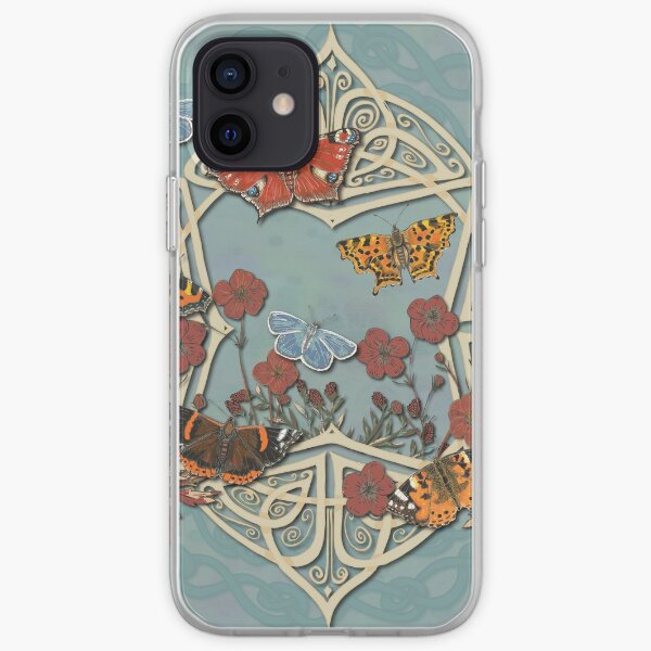 Butterfly Celtic Garden Fantasy iPhone Soft Case