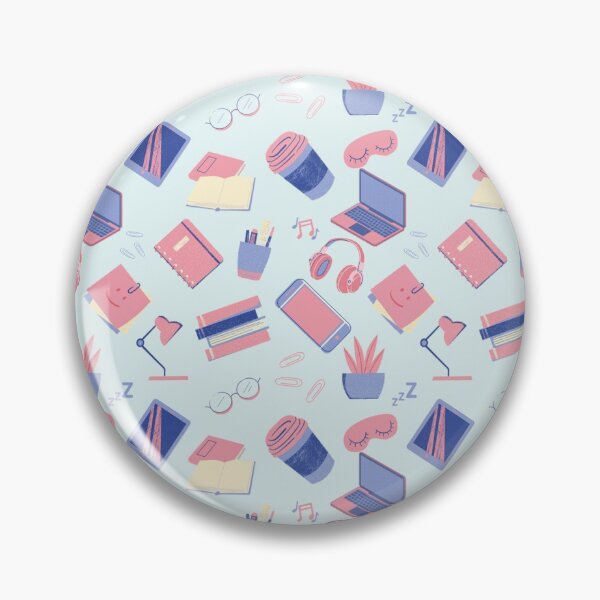 Item preview, A DAY IN MY LIFE AS A STUDENT Cute Pattern / Doodle designed and sold by Sajuade.