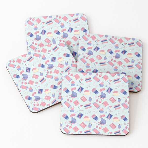 Item preview, A DAY IN MY LIFE AS A STUDENT Cute Pattern / Doodle designed and sold by Sajuade.