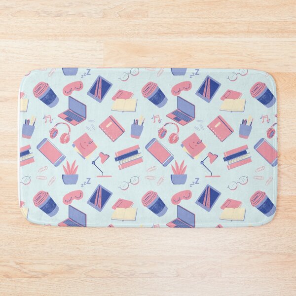 Item preview, A DAY IN MY LIFE AS A STUDENT Cute Pattern / Doodle designed and sold by Sajuade.