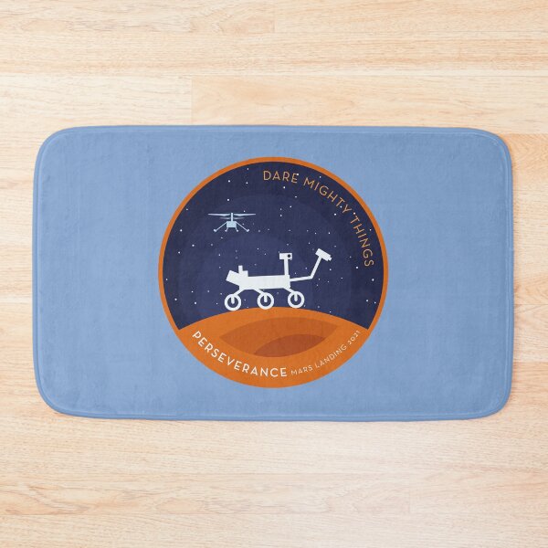 Item preview, Perseverance Rover Mars Night Silhoutte Homage Patch designed and sold by Markadesign.