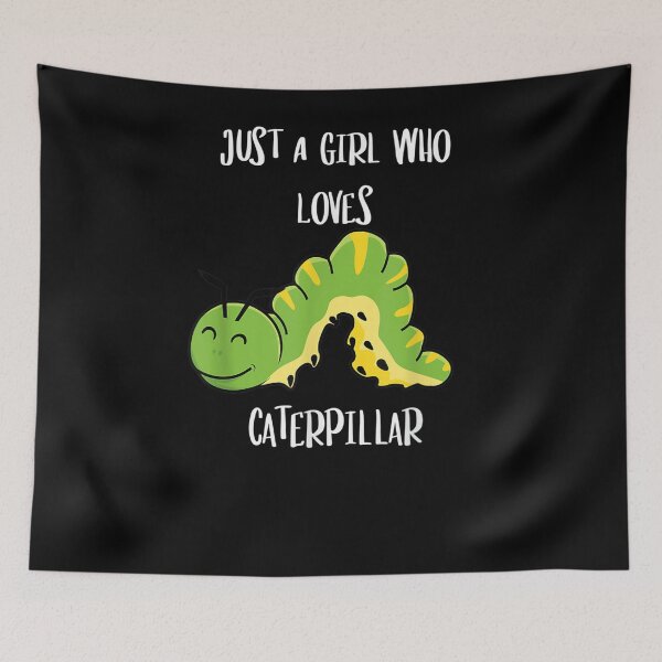Item preview, Just A Girl Who Loves Caterpillar  designed and sold by fishingcat19.