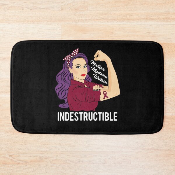 Item preview, Multiple Myeloma Warrior Indestructible Awareness Fighter designed and sold by ZNOVANNA.