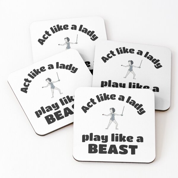 Item preview, Fencing: Act like a lady play like a beast designed and sold by TheGreenGoat.