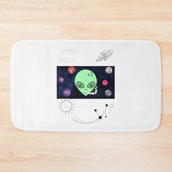 Item preview, ALIEN Stoner | Smart Successful Stoner | Spiritual Weed | designed and sold by AlfaEcho.