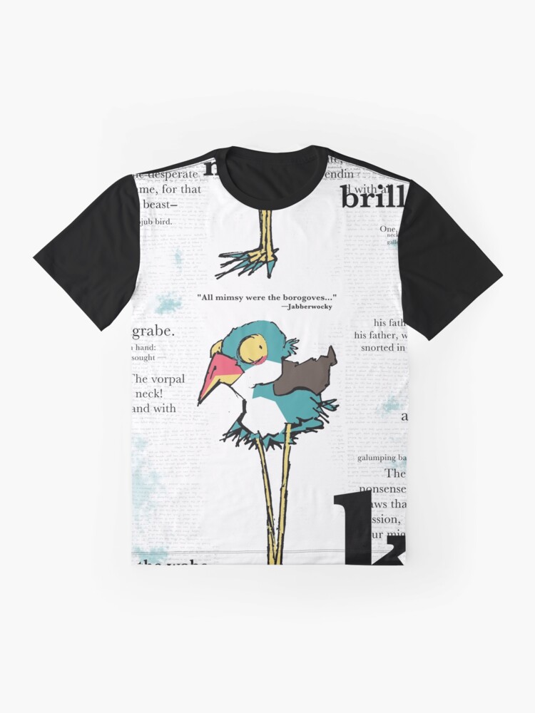 Alternate view of JABBER Series - BOROGOVE Graphic T-Shirt