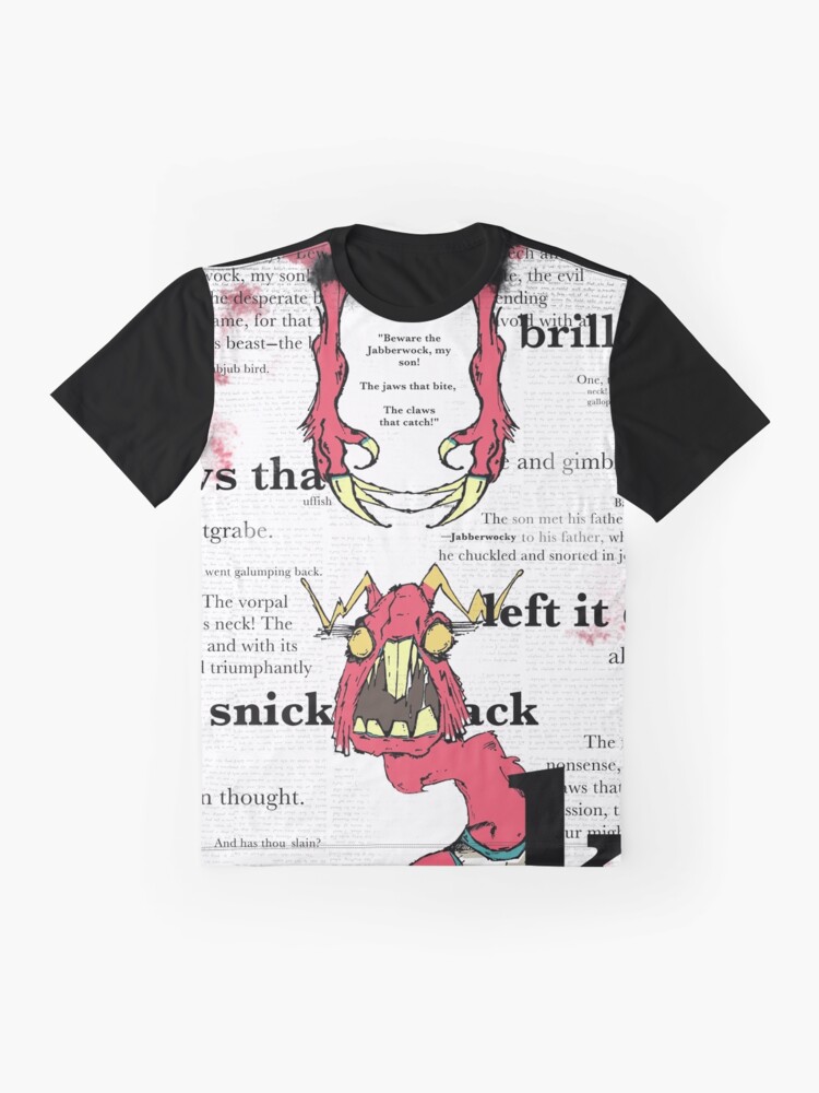 Alternate view of JABBER Series - JABBERWOCKY Graphic T-Shirt