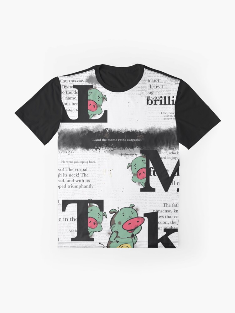 Alternate view of JABBER Series - MOME RATHS Graphic T-Shirt