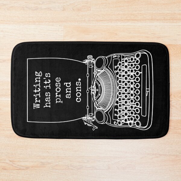 Item preview, Funny Writer Author Novelist Writing Has It's Prose And Cons designed and sold by GrandeDuc.