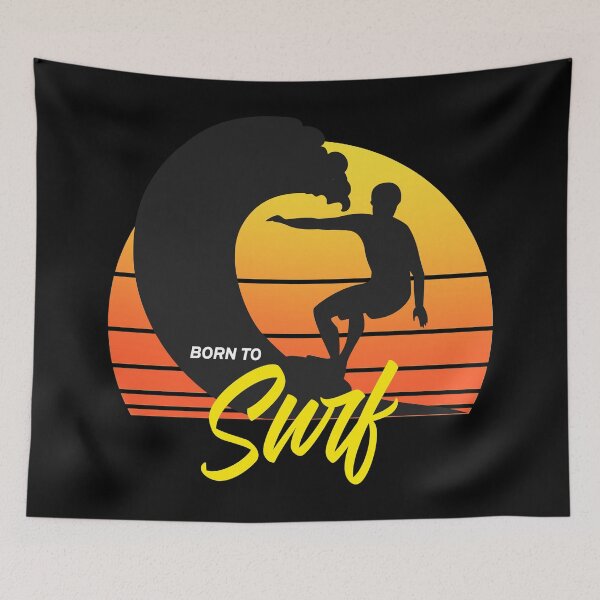 Item preview, Born To Surf designed and sold by YOYOCollection.