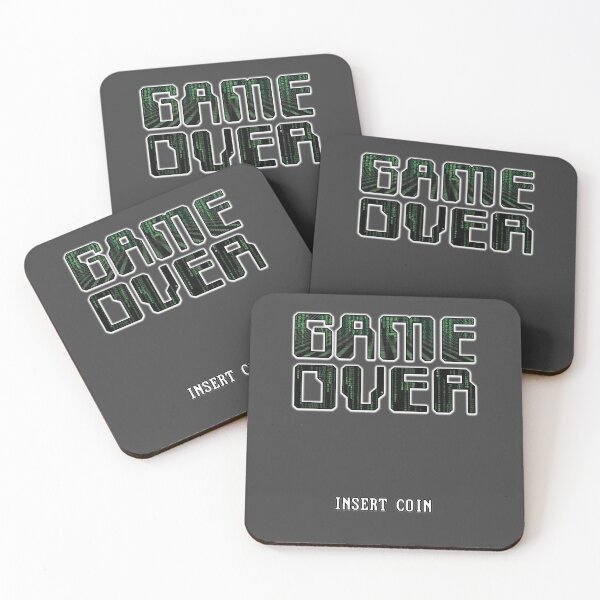 Item preview, Game Over designed and sold by StoneBluePlanet.