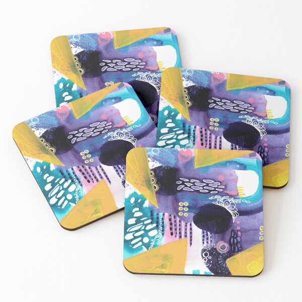 Item preview, Yellow Angle abstraction designed and sold by Deb Webb.