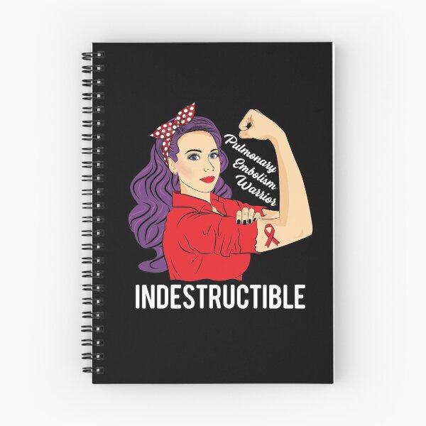Item preview, Pulmonary Embolism Warrior Indestructible PE Awareness designed and sold by ZNOVANNA.