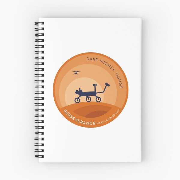 Item preview, Perseverance Rover Mars Day Silhoutte Homage Patch designed and sold by Markadesign.