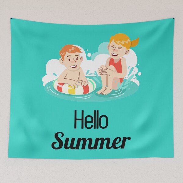 Item preview, Hello Summer designed and sold by YOYOCollection.