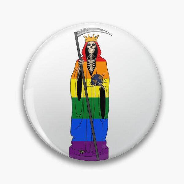 Item preview, Santa Muerte LGBTQ Statuette designed and sold by sarahbustillo.
