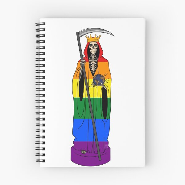 Item preview, Santa Muerte LGBTQ Statuette designed and sold by sarahbustillo.