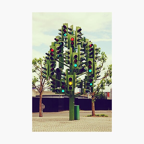 Item preview, The Traffic light tree of London designed and sold by CarolinaReina.