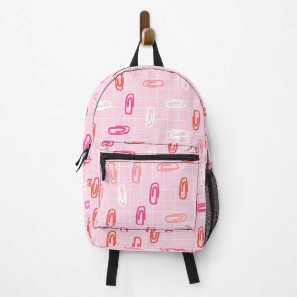 Item preview, Cute Paper Clips Pattern on Pink Background designed and sold by kapotka.