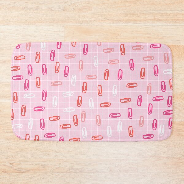 Item preview, Cute Paper Clips Pattern on Pink Background designed and sold by kapotka.