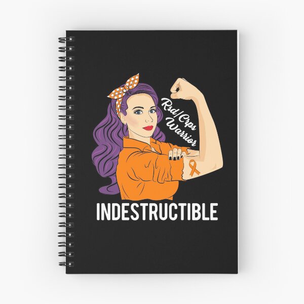 Item preview, RSD CRPS Warrior Indestructible Awareness Support designed and sold by ZNOVANNA.