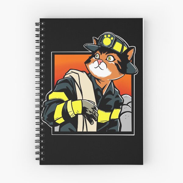 Item preview, Firefighter Cat designed and sold by Artthree.