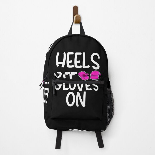 Item preview, Funny Kickboxing Boxing Saying Heels Off Gloves On Class designed and sold by AQVFOIY.