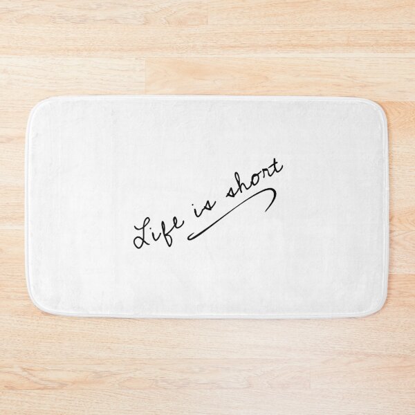 Item preview, Life is short designed and sold by bostonlive.