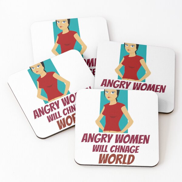 Item preview, ANGRY WOMEN WILL CHANGE THE WORLD designed and sold by 30-Merch.