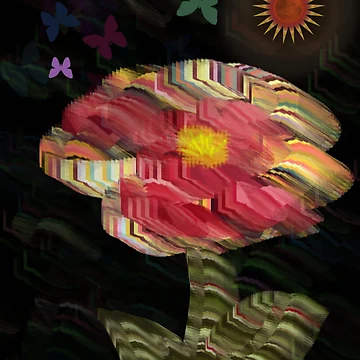Artwork thumbnail, VINTAGE ROSE by suryaperi