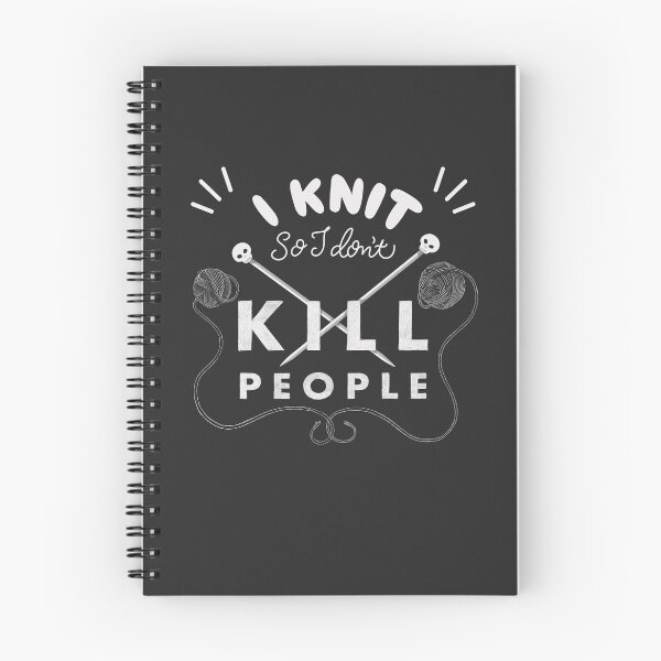 Item preview, I knit so I don't kill people designed and sold by Theresa Ahlman.
