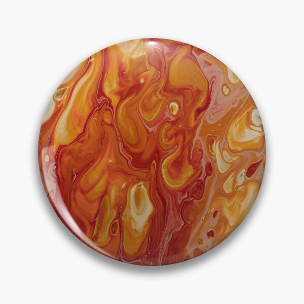Item preview, White Brown Yellow  Marble Art designed and sold by BEyourself be.