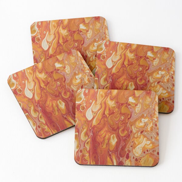 Item preview, White Brown Yellow  Marble Art designed and sold by BEyourself be.