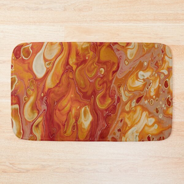 Item preview, White Brown Yellow  Marble Art designed and sold by BEyourself be.