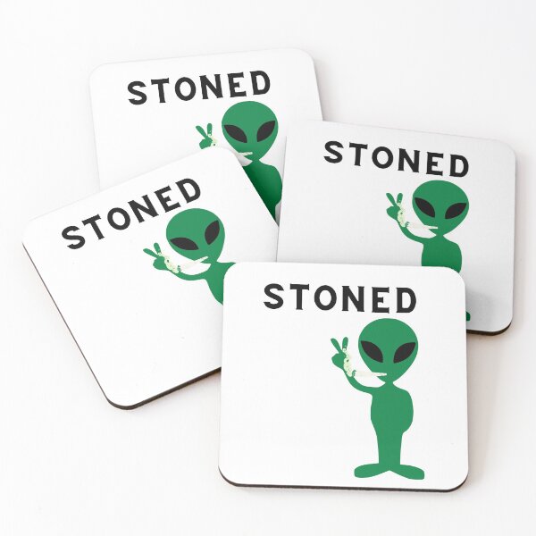 Item preview, ALIEN Stoner | Smart Successful Stoner | Spiritual Stoner |  designed and sold by AlfaEcho.
