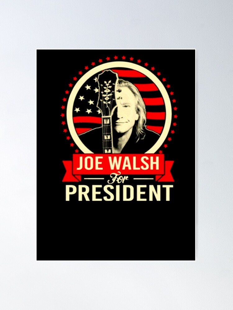 JOE WALSH FOR PRESIDENT Tシャツ Joe Walsh For President Shirt 2025 | masscases.com