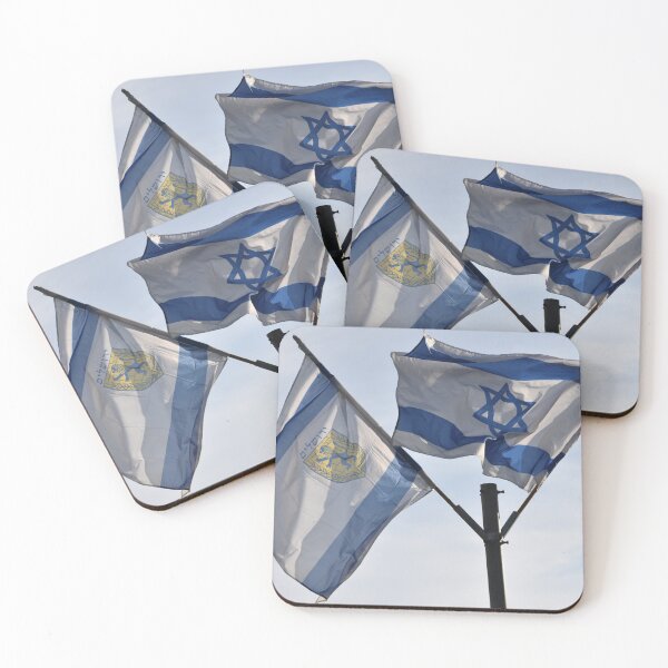 Item preview, Jerusalem Flag and Israel Flag designed and sold by DanaLauraPhoto.
