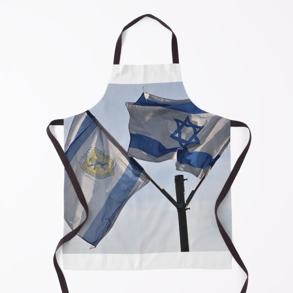 Item preview, Jerusalem Flag and Israel Flag designed and sold by DanaLauraPhoto.